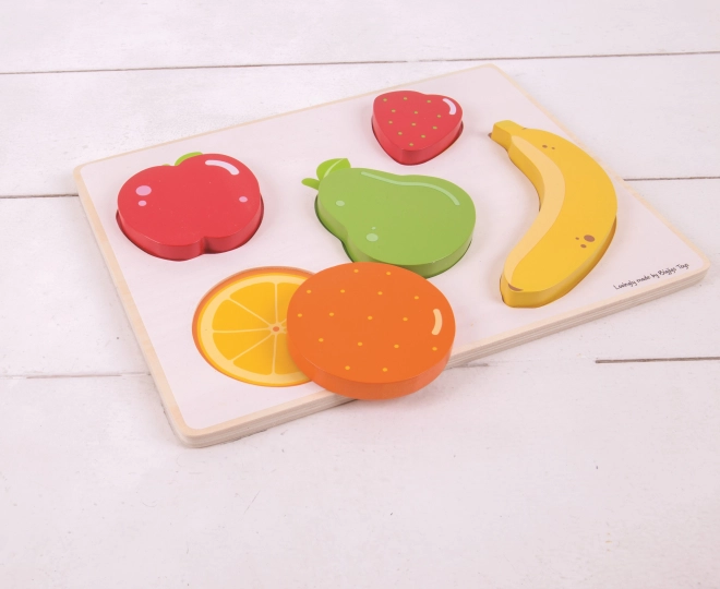 Bigjigs Toys Einlegepuzzle Obst