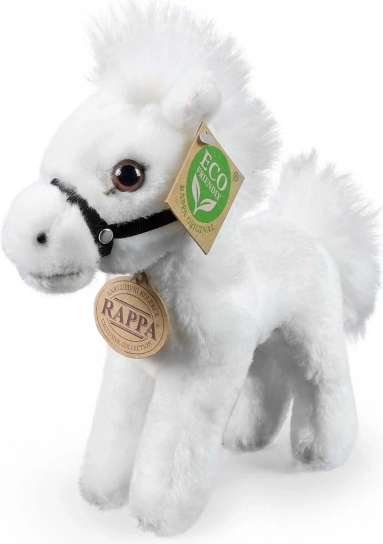 RAPPA Plüschpferd weiß 20 cm eco‑friendly