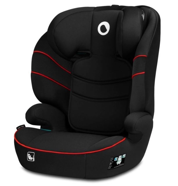 Lionelo Kindersitz Lars i-Size Schwarz Rot – Sport Schwarz Rot