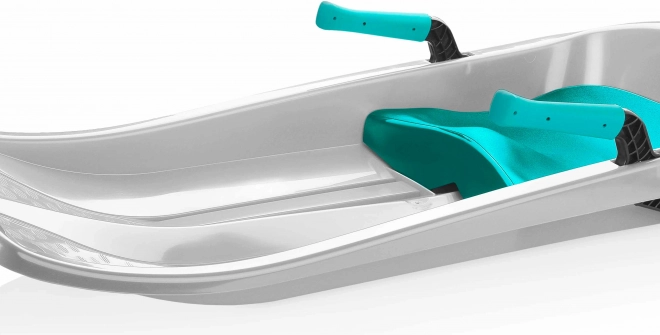Kinderbob Tron Ice türkis-weiß