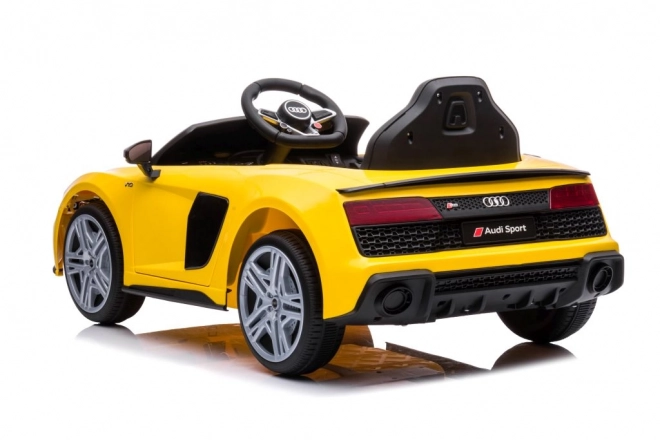 Elektrisches Kinderauto Audi R8 Gelb