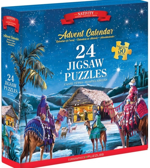 Adventskalender Puzzle Weihnachten