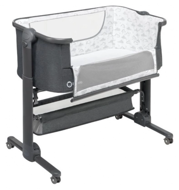 Lionelo Timon 3-in-1 Babyschlafbett Graphit