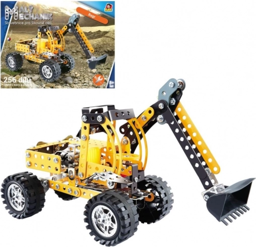 Konstruktionsspielzeug Kleiner Mechaniker Bagger 256 Stk