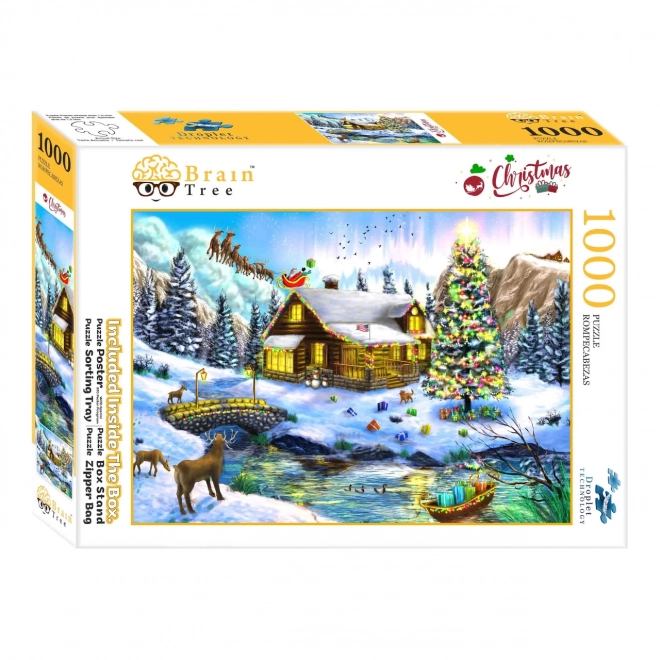 Weihnachtsszene Puzzle - 1000 Teile