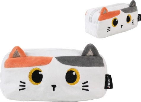 Plüschmäppchen Orange Katze Cat Lovers