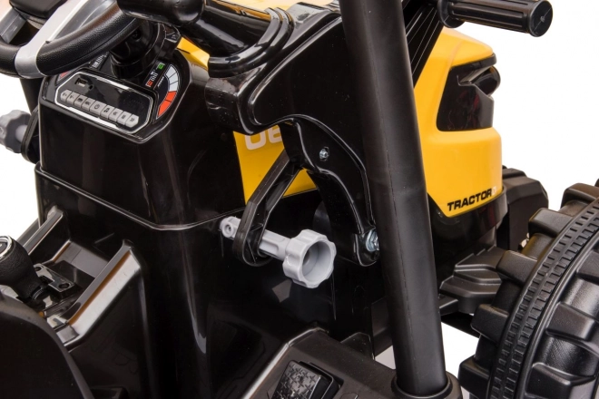 Kindertraktor mit Anhänger Gelb