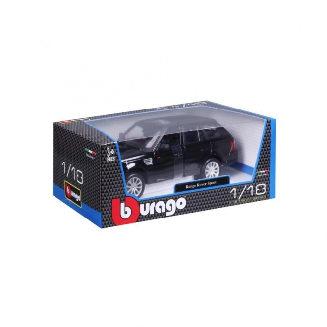 Bburago Range Rover Sport Modellauto in Schwarz