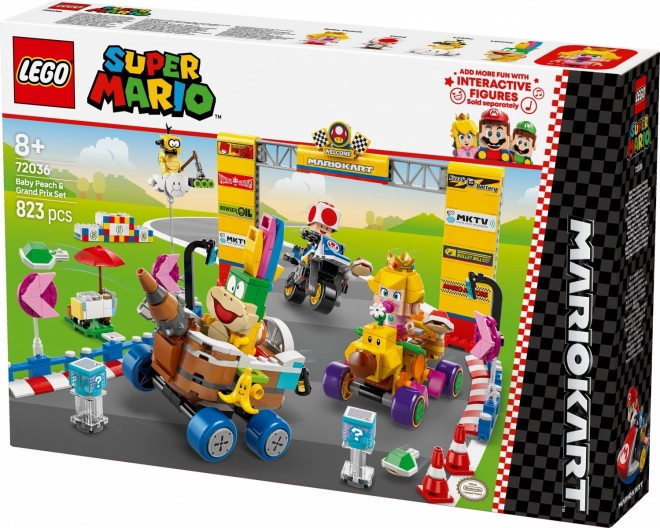 Lego Super Mario Mario Kart: Baby Peach und Grand Prix Set