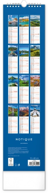 Wandkalender Landschaft 2025