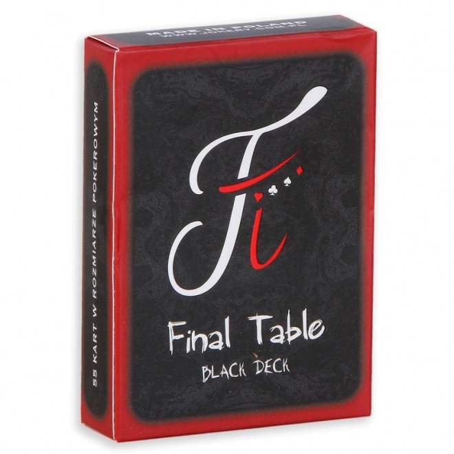 Final Table - Schwarzes Kartendeck