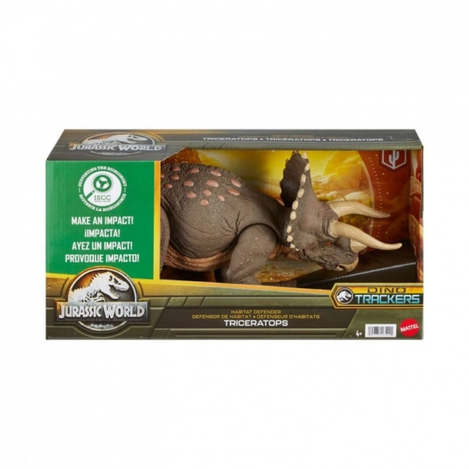 Jurassic World Triceratops Verteidiger der Umwelt Figur