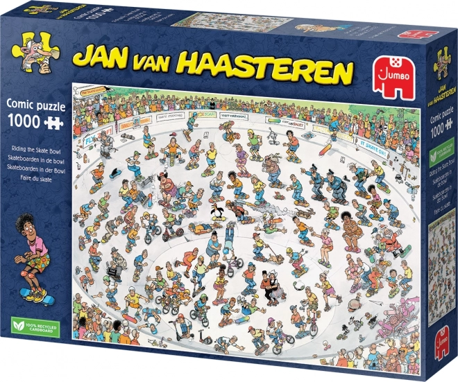 Spaßige Puzzlereise 1000 Teile von Jan van Haasteren