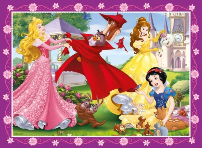 Ravensburger Puzzle Disney Prinzessinnen: Liebevolle Pflege 4-in-1