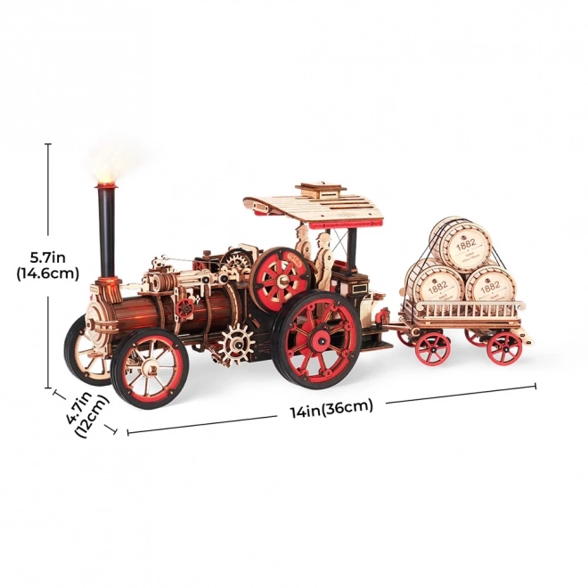 RoboTime 3D-Puzzle Dampfmaschine