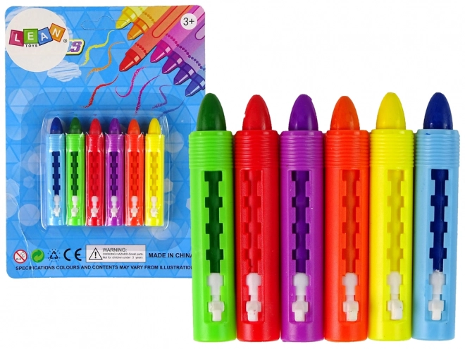 Pastellstifte Set für Kinder, 6 Stück