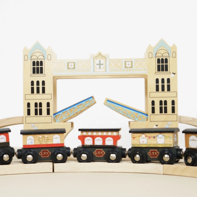 Holz-Eisenbahnset City von Le Toy Van