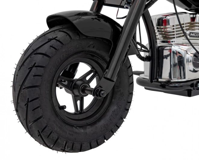 Chopper Warrior Motorrad Schwarz