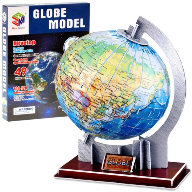 3D Globus Puzzle 49 Teile