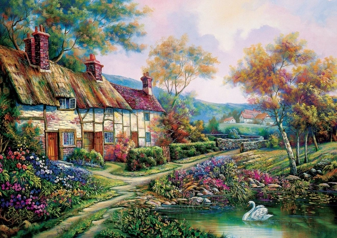 Puzzle Frühlingsgarten 1500 Teile ART PUZZLE