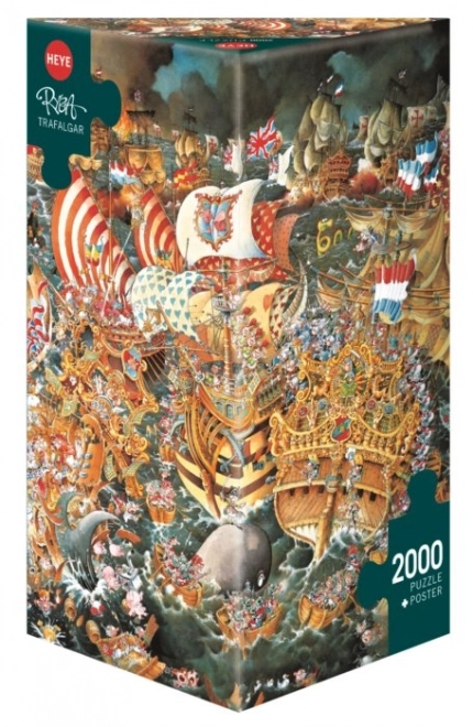 Heye Puzzle Schlacht von Trafalgar 2000 Teile