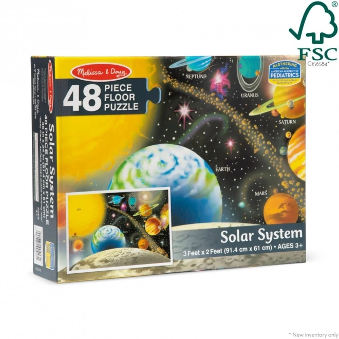 Solar System Bodenpuzzle 48 Teile