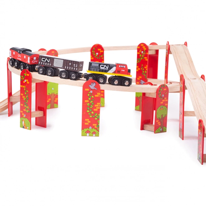 Mehrstöckiges Schienenset von Bigjigs Rail