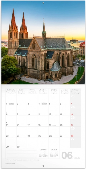 Notizkalender Prag 2026
