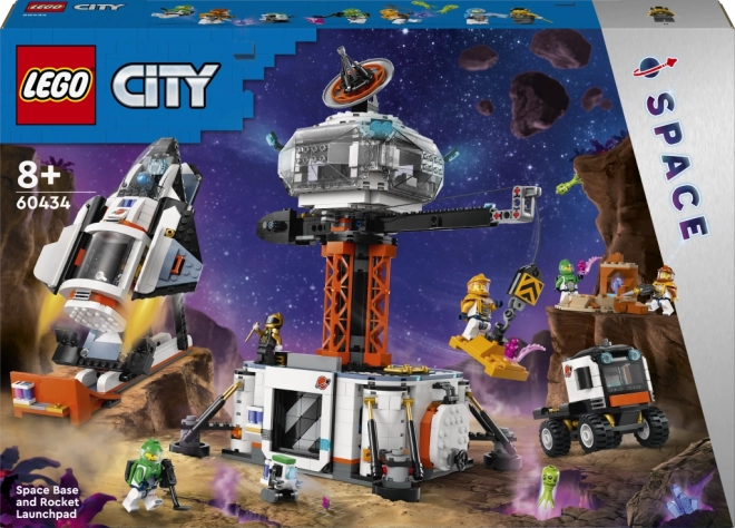 Lego City Weltraumstation und Raketenstartplatz