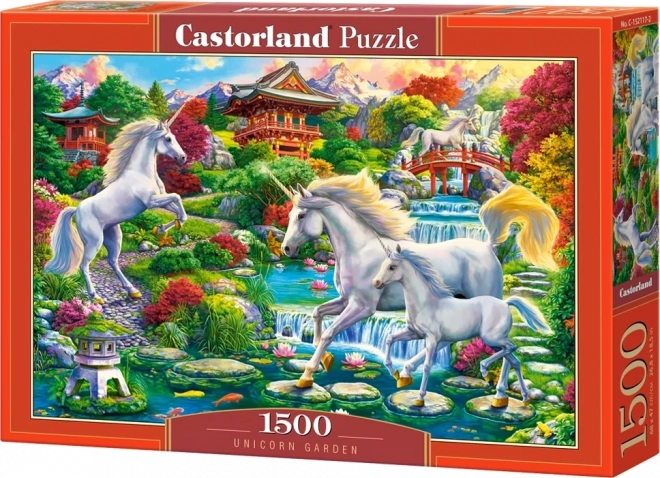 Castorland Puzzle Einhorn Garten 1500 Teile