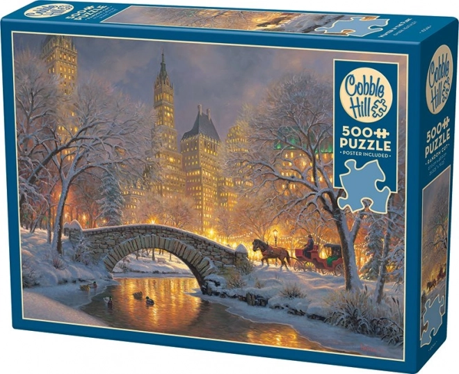 Cobble Hill Puzzle Winter im Park 500 Teile