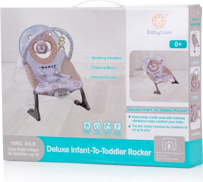 Chipolino Babywippe Melody Beige