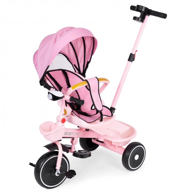 2-in-1 Dreirad Kinderwagen ECOTOYS