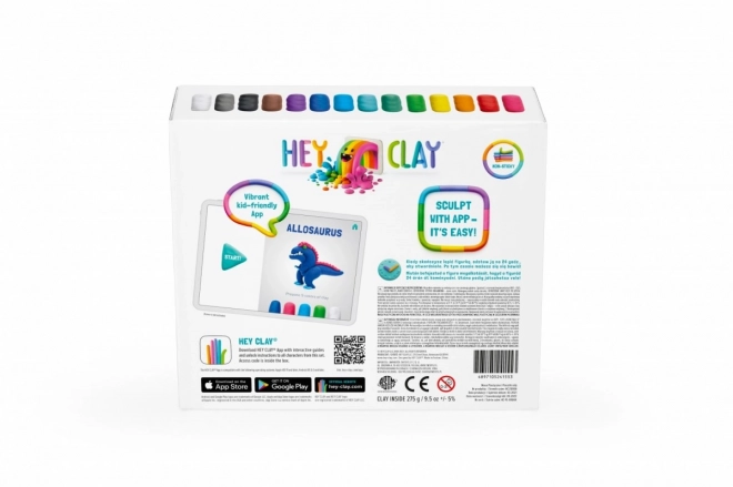 Hey Clay Mega Dinosaurier Modellier-Set