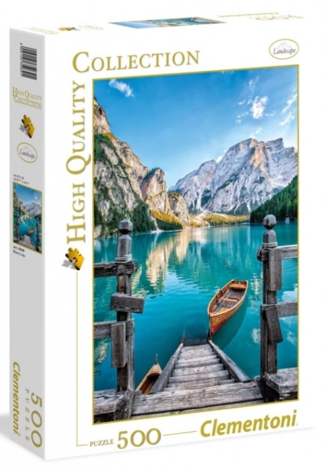 Clementoni Puzzle Lago di Braies, Italien 500 Teile