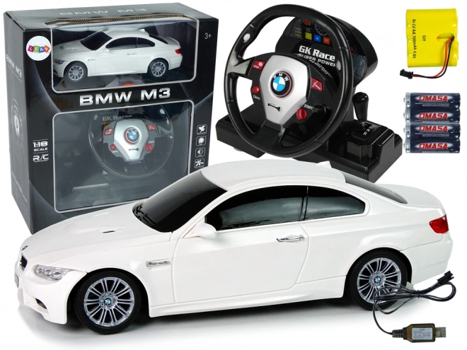 Ferngesteuertes BMW M3 Auto mit Lenkrad