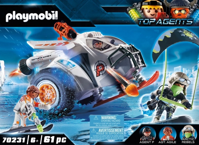 Playmobil Top Agents Schneegleiter