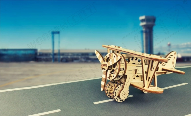 Holzpuzzle 3D-Doppeldecker