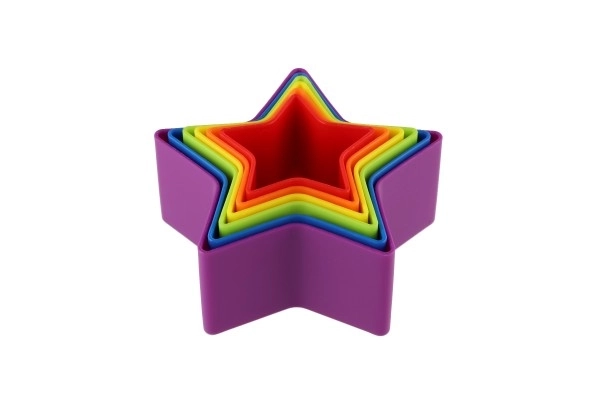 Bunte Sterneturm Bausatz