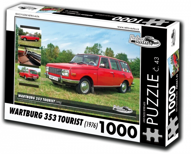 Puzzle Retro-Autos Wartburg 353 Tourist (1976) – 1000 Teile