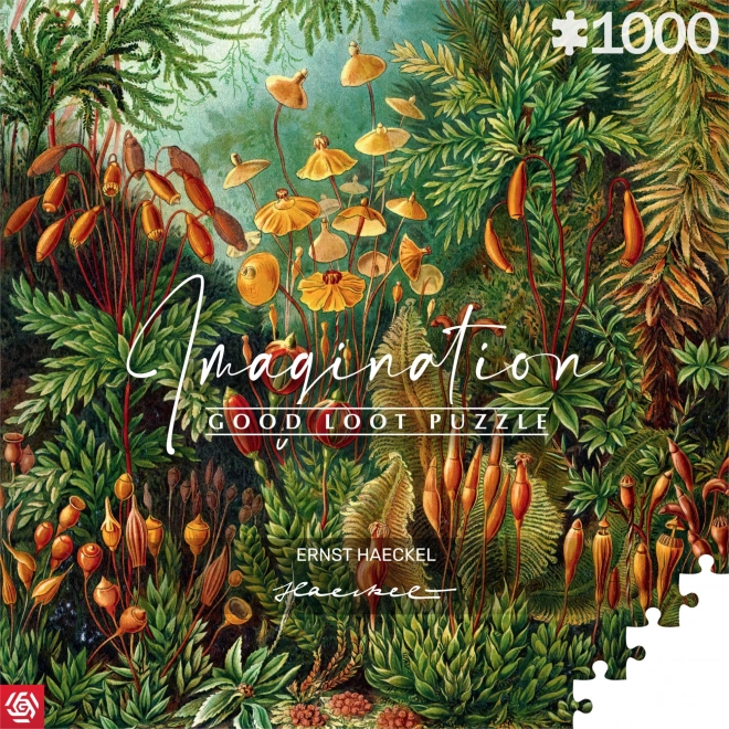 Good Loot Puzzle Imagination: Ernst Haeckel - Muscinae 1000 Teile