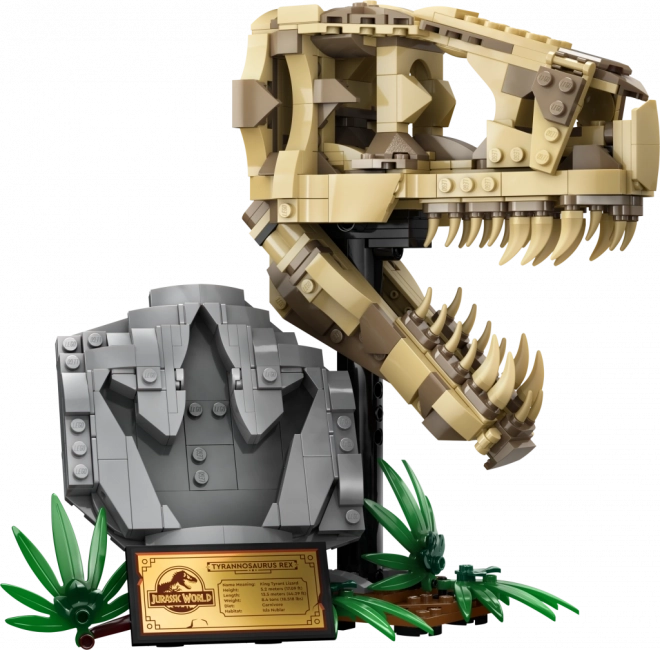 Lego Jurassic World Tyrannosaurus-Rex-Skelett