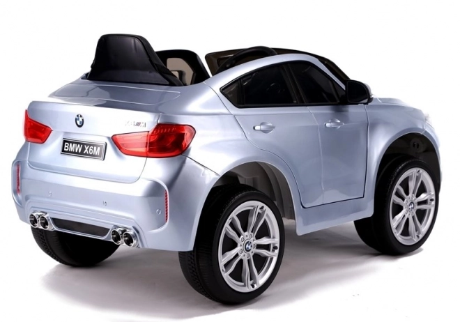 BMW X6 Elektroauto für Kinder Silber