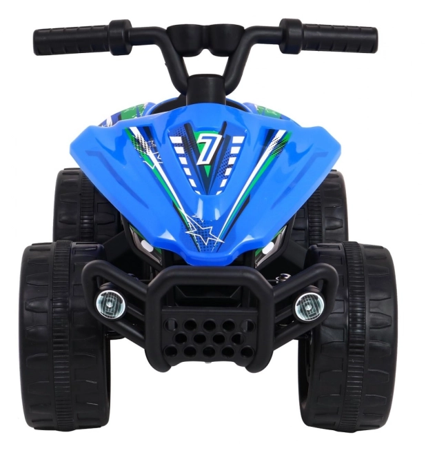 Quad Little Monster Elektrofahrzeug für Kinder Schwarz – blau