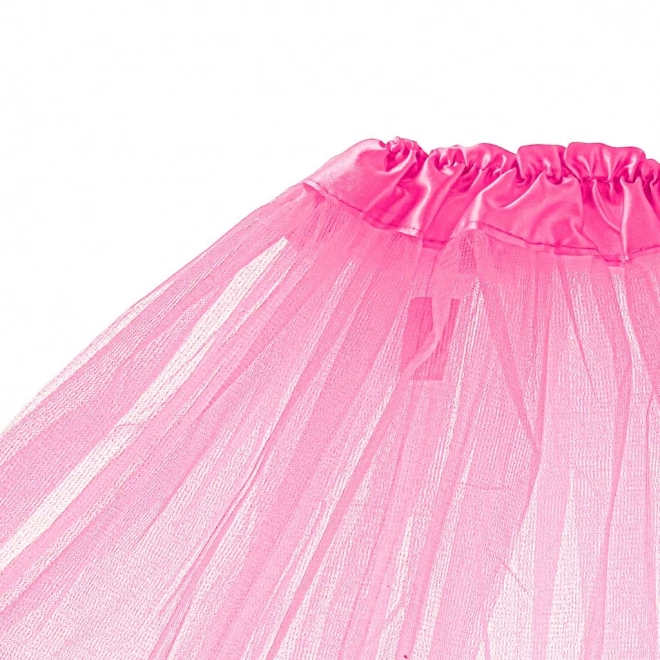 Tüllrock Tutu Kostüm Karneval Verkleidung Pink