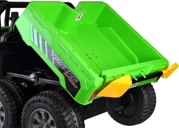 Elektrisch kippbare Ladefläche für echte Arbeit und Spaß