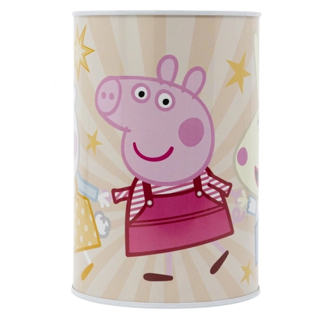 Peppa Pig Spardose aus Blech