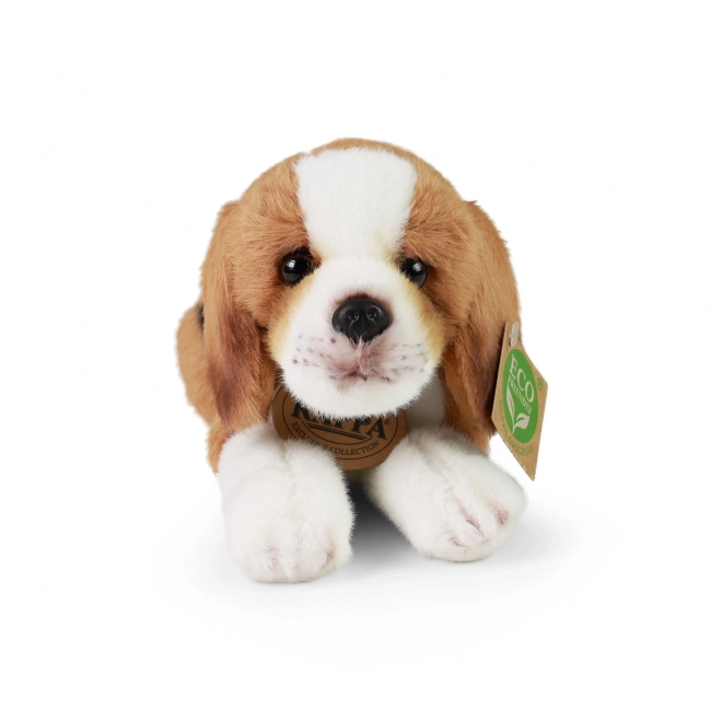 Kuscheltier Beagle liegend 20 cm umweltfreundlich