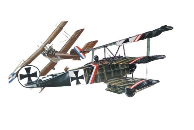 Modellbausatz Fokker Dr. 1 im Maßstab 1:48