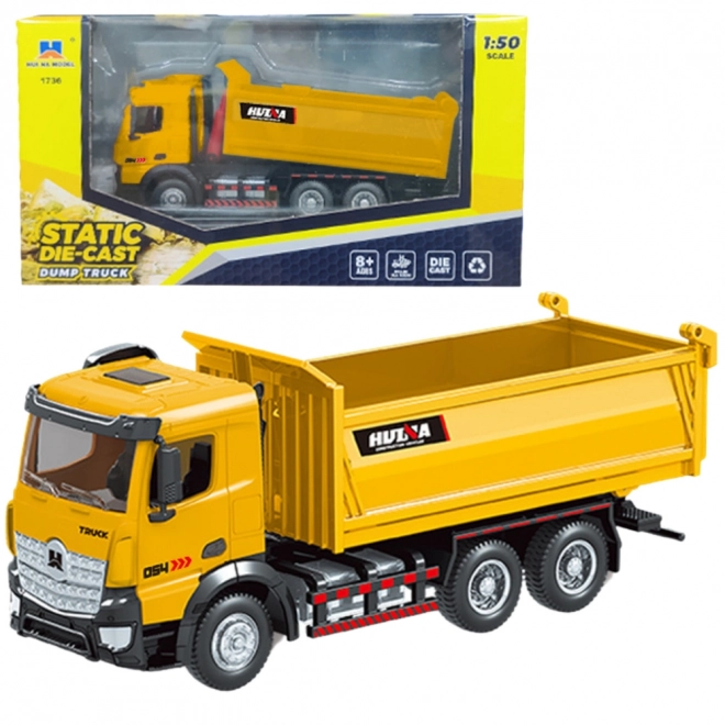 Gelber Huina Metallkipper 1:50